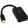 StarTech.com Adaptateur Mini DisplayPort vers DVI – Convertisseur Mini DP à DVI-D – Vidéo 1080p – mDP ou TB 1/2 Mac/PC vers Moniteur DVI – Câble Compact mDP 1.2 vers DVI Single-Link (MDP2DVI3)(noir)