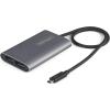 StarTech.com Adaptateur Thunderbolt vers Dual DisplayPort DP 1.4 – Adaptateur Thunderbolt vers Double 4K 60Hz DP ou Single Vidéo 8K/5K – TB vers Double Écran DisplayPort – Mac/Windows (TB32DP14)(Facteur de forme du connecteur 1: Straight; Facteur de forme du connecteur 2: Straight)