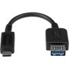 StarTech.com Adaptateur USB 3.0 (5Gbps) USB-C vers USB-A – Convertisseur USB Type-C vers USB Type-A – M/F (USB31CAADP)(USB 3.0 – C vers A)