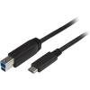 StarTech.com Adaptateur USB 3.0 (5Gbps) USB-C vers USB-A – Convertisseur USB Type-C vers USB Type-A – M/F (USB31CAADP)(USB 3.0 – C vers B)