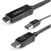 StarTech.com Câble Adaptateur HDMI vers DisplayPort de 30cm, 8K 60Hz, Convertisseur Vidéo Actif HDMI 2.1 vers DisplayPort 1.4(4K 30Hz)