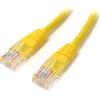 StarTech.com Câble Ethernet Cat5e – 1,8 m – Rouge – Câble patch – Câble Cat5e moulé – Câble réseau court – Cordon Ethernet – Câble Cat 5e – 1,8 m (M45PATCH6RD)(jaune)