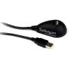 StarTech.com Câble d&rsquo;extension USB 3.0 (5Gbps) A vers A de 1,5 m – Rallonge USB A SuperSpeed en bleu – M/F (USB3SEXT5DSK)(Black)