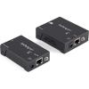 StarTech.com Extendeur HDBaseT HDMI via Cat5 – RS232 – IR – Ultra HD 4K – Étendeur HDMI – Transmetteur et récepteur – 100 m (ST121UTPHD2)(Rallonge HDMI de 100 6 m)