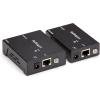 StarTech.com Extendeur HDBaseT HDMI via Cat5 – RS232 – IR – Ultra HD 4K – Étendeur HDMI – Transmetteur et récepteur – 100 m (ST121UTPHD2)(Rallonge HDMI de 64 m)