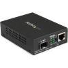 StarTech.com Module Convertisseur RJ45 Gigabit Ethernet sur Fibre Optique avec SFP Ouvert – 1000Mbps (ET91000SFP2C)(Gigabit LC compact)