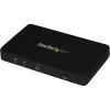 StarTech.com Répartiteur vidéo HDMI 4k à 4 ports – Splitter HDMI 1 x 4 avec boîtier en aluminium – 4k @ 30Hz (ST124HD4K)(2 ports)