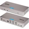 StarTech.com Station d&rsquo;accueil USB4, USB-C 40Gbps, Double HDMI, Jusqu&rsquo;à 2X 4K 60Hz, Dock Multi-Moniteur, 6X USB, 2.5GbE(Triple Monitor)