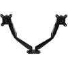 StarTech.com Support de bureau pour 2 écrans avec base à fabile encombrement – Fixation double moniteur (ARMBARDUO)(Fixation bureau – USB passthrough & Audio)