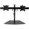 StarTech.com Support de bureau pour 2 écrans avec base à fabile encombrement – Fixation double moniteur (ARMBARDUO)(Support de bureau)