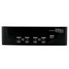 StarTech.com Switch KVM USB double VGA à 2 ports – Commutateur écran clavier souris avec hub USB 2.0 à 2 ports et audio (SV231DVGAU2A)(4 ports)