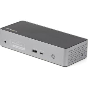 StarTech. Station d&rsquo;accueil USB C – 4K 60 Hz Quad Monitor DisplayPort et HDMI – Station d&rsquo;accueil universelle USB-C avec alimentation de 100 W – (DK31C4DPPDUE)(Quad Monitor)