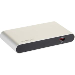 StarTech.com Adaptateur Thunderbolt vers Double HDMI 2.0 – Adaptateur Vidéo Double Écran TB USB Type C vers HDMI 2.0 4K 60 Hz – Certifié Thunderbolt – Mac/Windows(Hub USB – Pas d&rsquo;affichage)