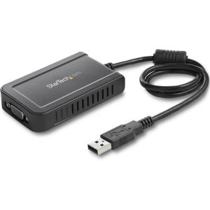 StarTech.com Adaptateur USB 2.0 vers VGA, Convertisseur USB vers VGA, 1080p (Pas de Support pour macOS/ChromeOS/Linux)