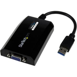 StarTech.com Adaptateur Vidéo Multi-Écrans USB 3.0 vers VGA pour Mac et PC – Carte Graphique Externe – 1920×1200 / 1080p (USB32VGAPRO)