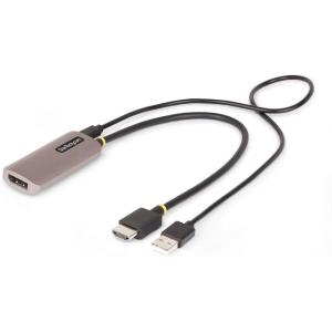 StarTech.com Câble Adaptateur HDMI vers DisplayPort de 30cm, 8K 60Hz, Convertisseur Vidéo Actif HDMI 2.1 vers DisplayPort 1.4(8K 60 Hz)