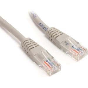 StarTech.com Câble Ethernet Cat5e – 1,8 m – Rouge – Câble patch – Câble Cat5e moulé – Câble réseau court – Cordon Ethernet – Câble Cat 5e – 1,8 m (M45PATCH6RD)(gris)