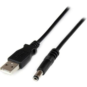 StarTech.com Câble d&rsquo;alimentation USB vers connecteur annulaire de type H 5 V CC, 90 cm (USB2TYPEH)(1 m)