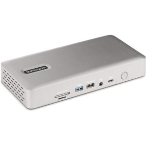 StarTech.com Dock Thunderbolt 4 pour Écrans Multiples, Dock Jusqu&rsquo;à 4 Écrans – 2x HDMI/2x DP, Hub 7x USB, 2.5GbE, PD 98W