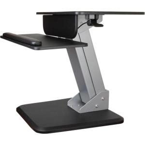 StarTech.com Poste de travail debout ergonomique – Bureau assis-debout avec hauteur réglable par ressort pneumatique (ARMSTS)(Standard)