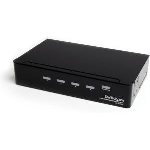 StarTech.com Répartiteur vidéo et amplificateur de signal HDMI haute vitesse à 4 ports avec audio