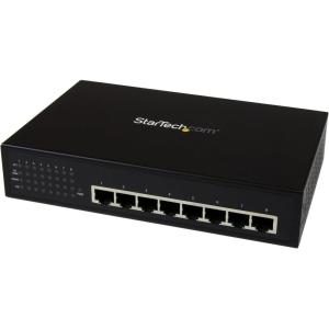 StarTech.com Switch Ethernet industriel non géré à 5 ports – Commutateur 10/100 à montage sur rail DIN – Switch réseau (IES5102)(Gigabit Ethernet (1000 Mb/s))