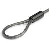 StarTech.COM Boucle d&rsquo;extension Universelle pour câble d&rsquo;ordinateur Portable – 15 cm antivol à Combinaison à 4 Chiffres K-Slot Lock – Câble de sécurité Informatique pour créer Un verrou