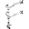 StarTech.com Bras pour écran PC à 4 affichages – Support multidirectionnel pour Quatre moniteurs jusqu&rsquo;à 27&Prime; – Aluminium (ARMQUADPS)(Qualité supérieure.)