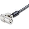 StarTech.com Câble Antivol PC Compatible avec Noble Wedge de 2m – Câble de Sécurité avec Verrou à Clé, Câble Antivol pour Ordinateur Portable Dell XPS/Latitude/2-in-1 (NBLWK-Laptop-Lock)(Nobel Wedge)