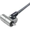 StarTech.com Câble Antivol PC Compatible avec Noble Wedge de 2m – Câble de Sécurité avec Verrou à Clé, Câble Antivol pour Ordinateur Portable Dell XPS/Latitude/2-in-1 (NBLWK-Laptop-Lock)(Nano)