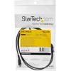 StarTech.com Câble de Chargement USB-C 1m – Cordon de Chargement USB 2.0 Type C vers USB-C pour PC Portable – Gaine TPE Fibre Aramide M/M 60W Noir – Samsung S10 S20 iPad Pro MS Surface (RUSB2AC1MB)