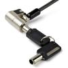 StarTech.com Câble de Verrouillage à clé de 2 m pour Ordinateur Portable – K-Slot, Nano, Wedge Slot(2 clés)