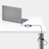 StarTech.com Câble de Verrouillage à clé de 2 m pour Ordinateur Portable – K-Slot, Nano, Wedge Slot(Combinaison réinitialisable)
