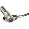 StarTech.com Câble de verrouillage à combinaison de 2 m pour ordinateur portable – Pour K-Slot, Nano, Wedge Slot