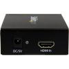 StarTech.com Convertisseur 3G SDI vers HDMI avec sortie SDI en boucle jusqu&rsquo;à 230m – Noir (SDI2HD)(HDMI vers SDI)