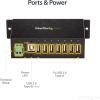 StarTech.com Hub USB 3.0 industriel à 10 ports avec protection contre surtensions / ESD (DES) (ST1030USBM)(7 ports)