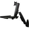 StarTech.com Support de bureau debout mural pour écran à fixation VESA jusqu&rsquo;à 24&Prime; et 8 kg – Bras articulé pour moniteur (WALLSTS1)(Moniteur simple)