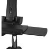 StarTech.com Support de bureau debout pour écran, clavier et souris (ARMSTSCP1)(1ms/HDMIx2/DP/HDR/haut-parleurs)