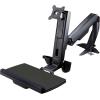 StarTech.com Support de bureau debout pour écran, clavier et souris (ARMSTSCP1)(Moniteur unique)