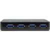 StarTech.COM Hub USB 3.0 à 10 Ports avec Ports de Charge et synchronisation – 2X 1,5 A (ST103008U2C)(Noir)