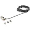 StarTech.com Câble de verrouillage à combinaison de 2 m pour ordinateur portable – Pour K-Slot, Nano, Wedge Slot
