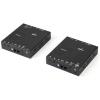 StarTech.com Kit extendeur HDMI via IP – Vidéo sur IP – Extender HDMI – Prolongateur HDMI avec support mur vidéo – 4K 30 Hz (ST12MHDLAN4K)