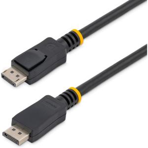 StarTech 6.6ft DisplayPort Cable w/Latches – Noir