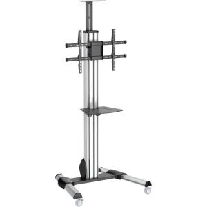 StarTech.com Chariot TV pour écran de 32 po à 75 po – Réglage de la hauteur sans effort (STNDMTV70)(Single TV)