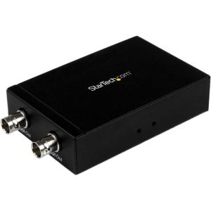 StarTech.com Convertisseur 3G SDI vers HDMI avec sortie SDI en boucle jusqu&rsquo;à 230m – Noir (SDI2HD)(HDMI vers SDI)