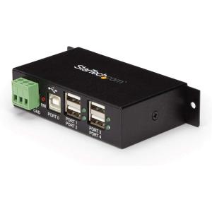 StarTech.com Hub USB 3.0 industriel à 10 ports avec protection contre surtensions / ESD (DES) (ST1030USBM)(4 ports)