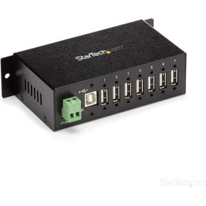 StarTech.com Hub USB 3.0 industriel à 10 ports avec protection contre surtensions / ESD (DES) (ST1030USBM)(7 ports)