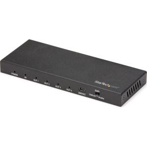 StarTech.com Répartiteur HDMI à 4 ports – 4K 60 Hz (ST124HD202)(4K60 HDR)