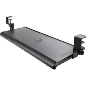 StarTech.com Support pour clavier informatique sous-bureau – Tiroir pour clavier adjustable – Plateau / tablette clavier (KBTRAYADJ)(Clampé)