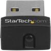 StarTech.com Mini adaptateur USB 2.0 réseau sans fil AC600 double bande – Clé USB WiFi 802.11ac 1T1R (USB433WACDB)(150 Mb/s N)